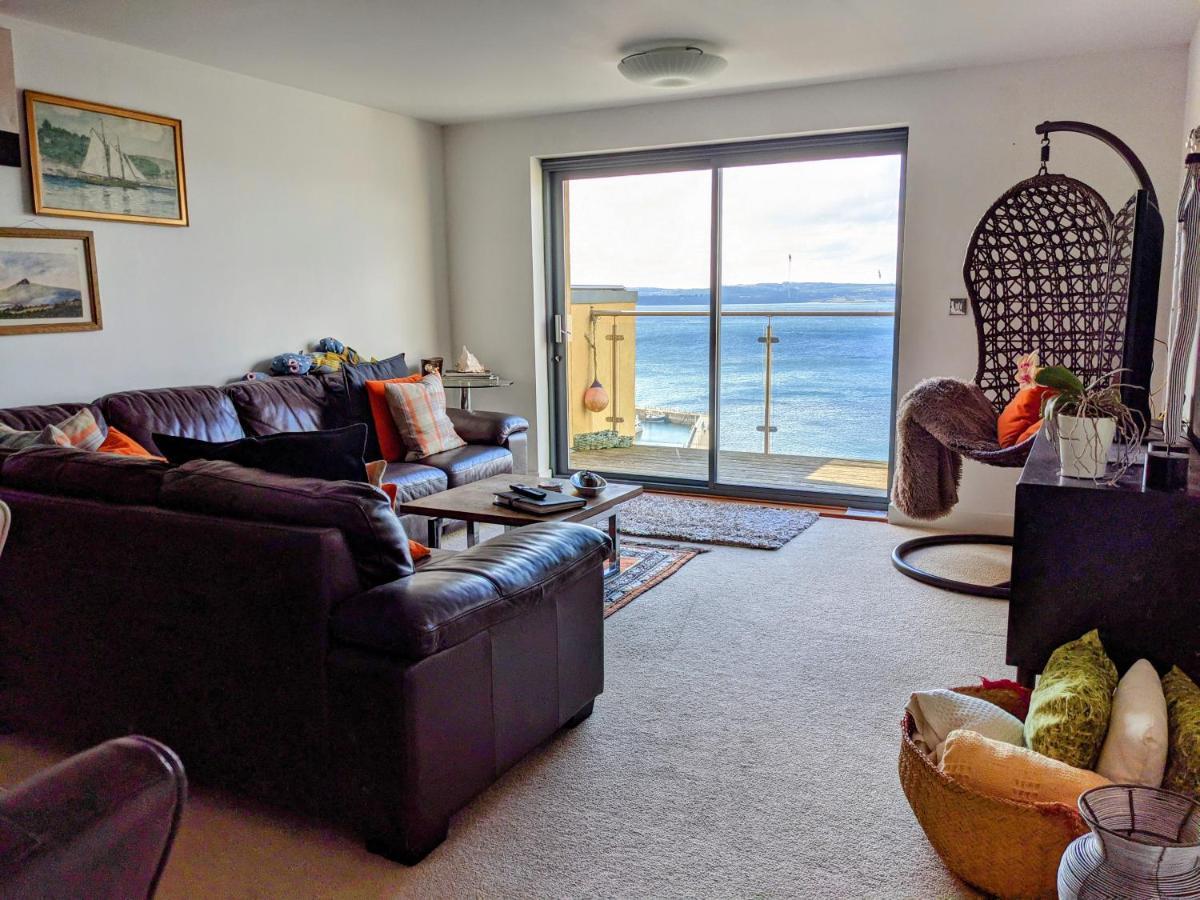 Panoramic Sea Views, Sleeps 4, Torquay Lägenhet Exteriör bild