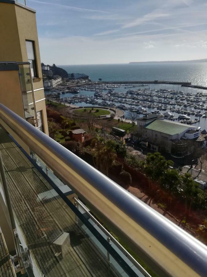 Panoramic Sea Views, Sleeps 4, Torquay Lägenhet Exteriör bild